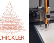 Weihnachtskarten Schreibroboter