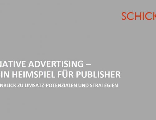 Native Advertising – ein Heimspiel für Publisher