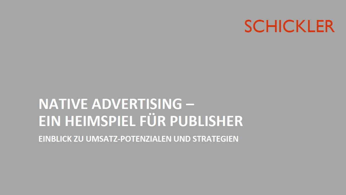 Native Advertising - ein Heimspiel für Publisher