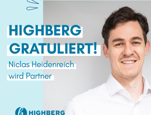 Highberg ernennt Niclas Heidenreich zum Partner